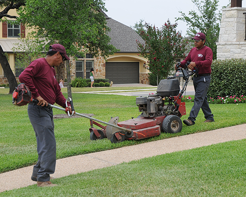 Full service on sale lawn maintenance