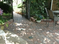 pavers installed