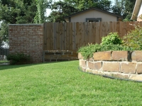 sugar loaf border with masonary work